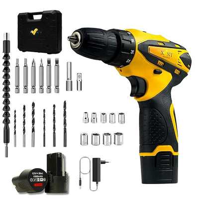 OXLENT 12V Cordless Drill Kit